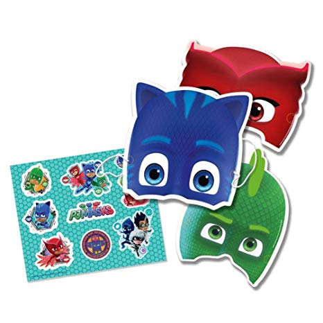 MASCHERE E ADESIVI PJ MASKS